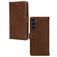 Mobilize Wallet Samsung Galaxy S23 Genuine Leather Wallet case - Brown