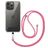 Mobigear Lanyard Universellt justerbart mobilband - Rosa