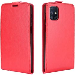 Mobigear Samsung Galaxy M51 Etui z klapką pionową - Czerwony