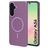 Mobiparts Slim Line Samsung Galaxy A56 MagSafe Hardcase Etui plecki - Imperial Purple