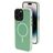 Mobiparts Hardcover iPhone 14 Pro MagSafe Funda Plástico rígido Carcasa - Satin Light Green