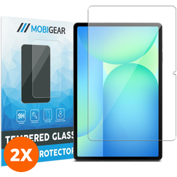 Mobigear Samsung Galaxy Tab S10 FE Plus Glas Skærmbeskytter - Case Friendly (2-pak)