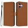 Mobigear Urban Wallet iPhone 16 Funda tipo libro Cartera - Marrón