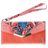 Mobilize Gelly Velvet iPhone 7 Plus Case Detachable 2-in-1 Clutch - Coral Snake