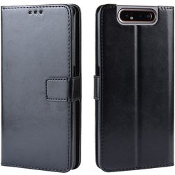 Mobigear Wallet Samsung Galaxy A80 Capa livro Carteira - Preto