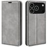 Mobigear Retro Slim iPhone 18 Pro Wallet case - Grey
