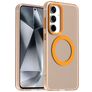 Mobigear Shockproof Samsung Galaxy S24 FE MagSafe Hardcase Etui plecki - Pomarańczowy