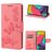 Mobigear Butterfly Samsung Galaxy M53 Cover a libro portafoglio - Rosa