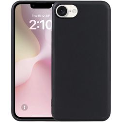 Mobigear Basics iPhone 16e Flexible TPU Back cover - Black