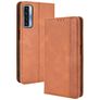 Mobigear Sensation TCL 20L Plus Funda tipo libro Cartera - Marrón