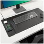 Mobilize PU Leather Desk Mat Cargador inalámbrico 2 m 15W - Negro