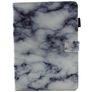 Mobigear Marble iPad 5 (2017) Capa livro - Cinzento