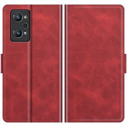 Mobigear Slim Magnet Realme GT2 Funda tipo libro Cartera - Rojo