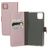 Mobiparts Saffiano Wallet Samsung Galaxy A22 5G Funda tipo libro Cartera - Rosa