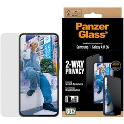PanzerGlass Ultra-Wide Fit Samsung Galaxy A37 Tempered Glass Screen Protector Privacy - Case Friendly + Installation Frame