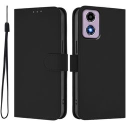 Mobigear Urban Wallet Motorola Moto G04 Capa livro Carteira - Preto