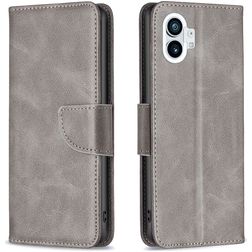 Mobigear Excellent Nothing Phone (1) Funda tipo libro Cartera - Gris