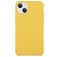 Mobigear Rubber Touch iPhone 15 Plus Silikon Etui plecki - Żółty