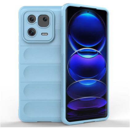 Mobigear Bumpy Xiaomi 13 Pro TPU flexible Carcasa - Azul