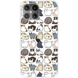 Mobigear Design iPhone 12 Pro Max Flexible TPU Back cover - Cat