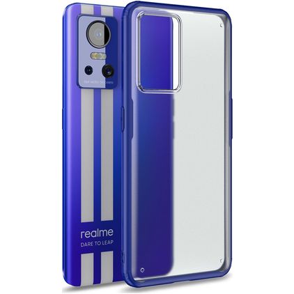 Mobigear Shockproof Realme GT Neo 3 Hardcase Etui plecki - Ciemnoniebieski