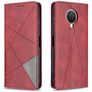 Mobigear Rhombus Slim Nokia G10 Pungetui - Rød