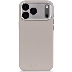 Decoded iPhone 17 Pro Aito nahka Suojakuori Iskunkestävä - Solid Clay