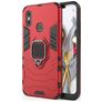 Mobigear Armor Ring Xiaomi Mi 8 Hardcase Back cover Antiurto con anello - Rosso