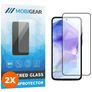 Mobigear Premium Samsung Galaxy A35 Cristal templado Protector de pantalla - Compatible con fundas - Negro (pack de 2)