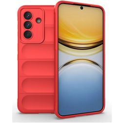 Mobigear Bumpy Samsung Galaxy A57 TPU flexível Capa traseira - Vermelho