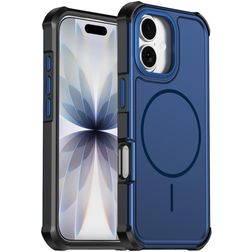 Mobigear Airbag Shockproof iPhone 17 MagSafe Hårdt Bagsidecover - Blå
