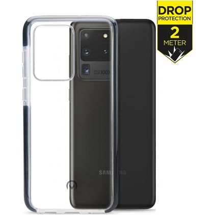 Mobilize Shatterproof Samsung Galaxy S20 Ultra Hard Case Back cover Shockproof - Clear / Black
