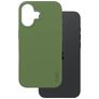 CARE by PanzerGlass Fashionable iPhone 16 Silikon MagSafe Skal - Grön
