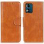Mobigear Classy Motorola Moto E13 Funda tipo libro Cartera - Coñac