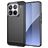 Mobigear Brushed Slim Xiaomi 15 Pro TPU flexível Capa traseira - Preto