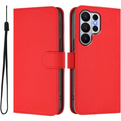 Mobigear Urban Wallet Samsung Galaxy S26 Ultra Funda tipo libro Cartera - Rojo