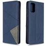 Mobigear Rhombus Slim Samsung Galaxy A41 Wallet case - Blue