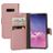 Mobiparts Saffiano Wallet Samsung Galaxy S10e Etui z klapką typu portfel - Różowy