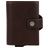Valenta Card Case Plus Portacarte - 8 carte - Chocolate