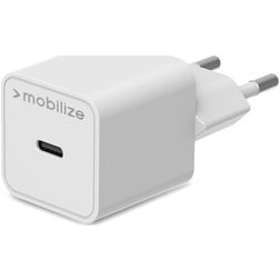 Mobilize Single USB-C Ładowarka sieciowa Power Delivery 30W - Biały