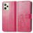 Mobigear Clover Realme C35 Plånboksfodral med sedelfack - Magenta