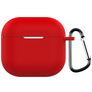 Mobigear Colors Apple AirPods 4 Suojakotelo Joustava Silikoni - Punainen