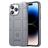 Mobigear Rugged Shield iPhone 14 Pro TPU flexible Carcasa Antigolpes - Gris