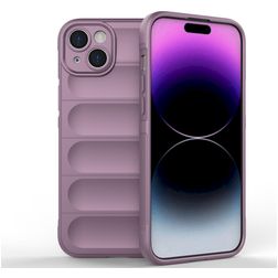 Mobigear Bumpy iPhone 15 Plus Flexible TPU Back cover - Purple
