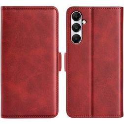 Mobigear Slim Magnet Samsung Galaxy A05 Funda tipo libro Cartera - Rojo