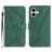 Mobigear Stitch iPhone 17 Lompakkokotelo + Setelitasku - Vihreä