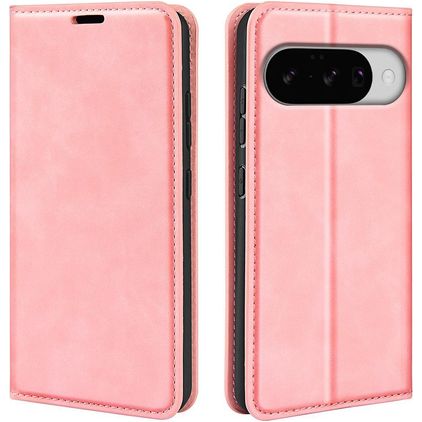 Mobigear Retro Slim Google Pixel 10 Knížkové pouzdro Peněženka - Růžová
