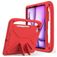 Mobigear AeroArmor iPad Air 13 polegadas (2025) Capa para crianças com pega + Suporte para caneta stylus - Vermelho