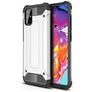 Mobigear Outdoor Samsung Galaxy A71 Fodral Hårdplast Skal Stötsäkert - Silver