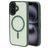 Mobiparts Hardcover iPhone 16 MagSafe Hardcase Etui plecki - Satin Green